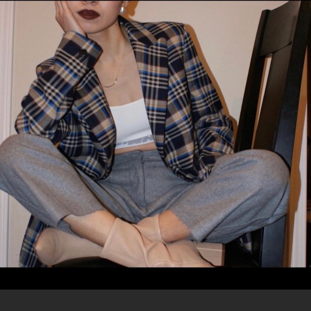SOLD FR32 Acne Studios Flannel Straight leg wool pants - Picture 3 of 16